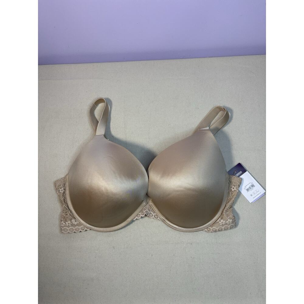 Joyspun FF Modern Plunge Bra Padded Beige w/Underwire Size 40DDD NWT